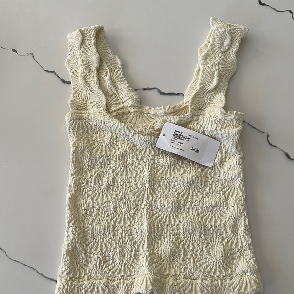 Free People New With Tags Textured Women's Top
